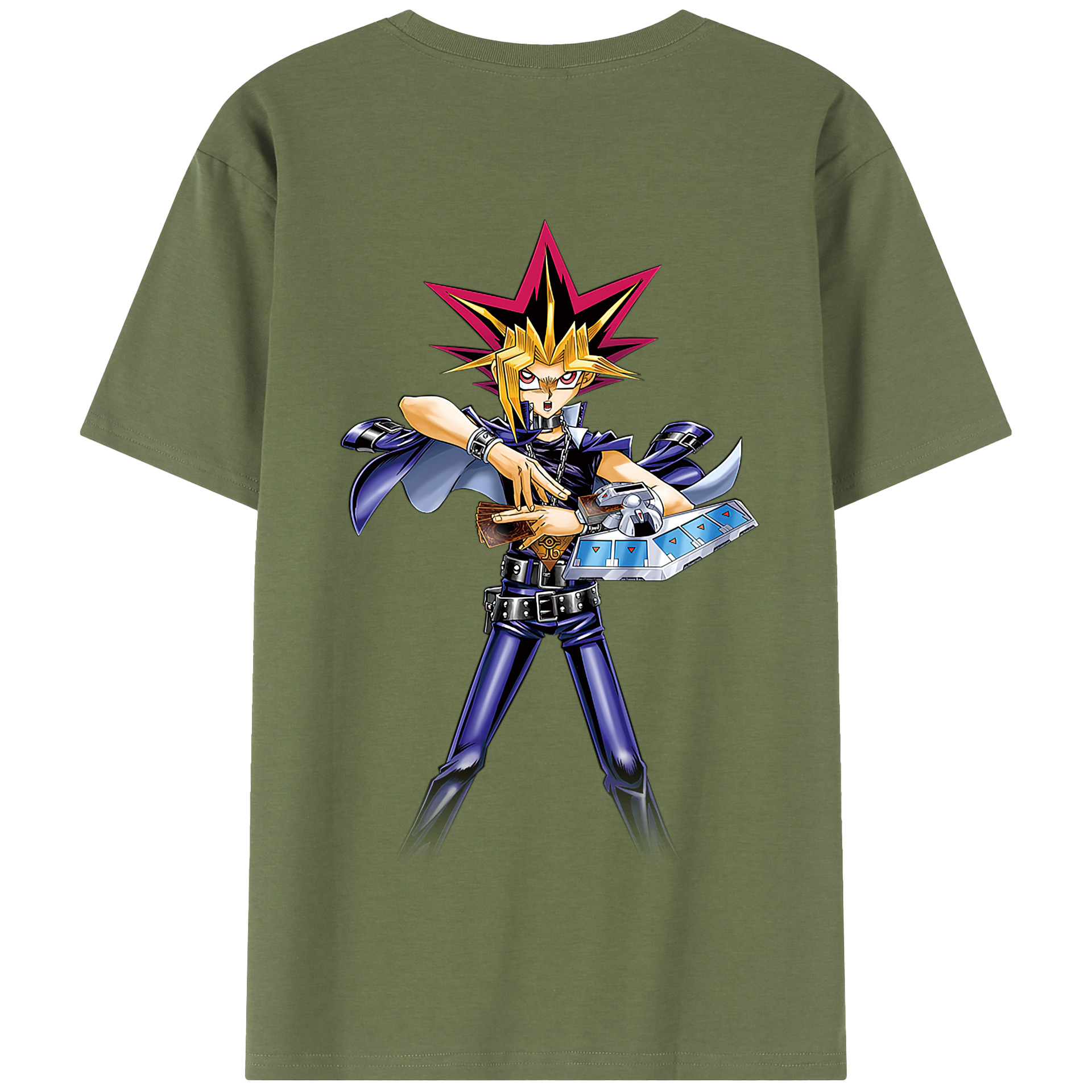 遊☆戯☆王 Yu-Gi-Oh! 綿100％半袖Tシャツ（背面プリント）